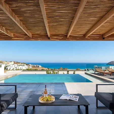 Rocabella With Heated Pool & Jacuzzi In Lindos * Vlicha (Rhodes)