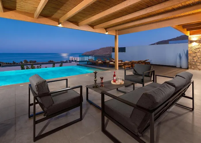Rocabella With Heated Pool & Jacuzzi In Lindos *