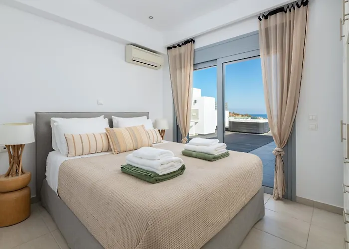 Villa Rocabella With Heated Pool & Jacuzzi In Lindos *