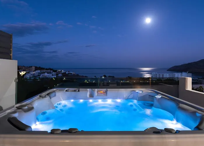 Rocabella With Heated Pool & Jacuzzi In Lindos